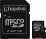 Kingston Canvas Select R80 microSDXC 256GB Kit, UHS-I U1, Class 10 (SDCS/256GB)