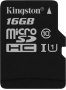 Kingston R45 microSDHC 16GB, UHS-I, Class 10 (SDC10G2/16GBSP)