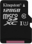 Kingston R45 microSDXC 128GB, UHS-I, Class 10 (SDC10G2/128GBSP)