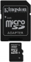 Kingston microSDHC 16GB Kit, Class 10 (SDC10/16GB)