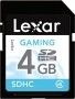 Lexar Gaming SDHC 4GB, Class 2 (LSD4GBGSBEU)
