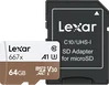 Lexar Professional 667x R100/W90 microSDXC 64GB Kit, UHS-I U3, A1, Class 10