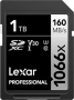 Lexar Professional 1066x Silver Series R160/W120 SDXC 1TB, UHS-I U3, Class 10 (LSD1066001T-BNNNG)