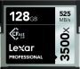 Lexar Professional 3500x R525/W445 CFast 2.0 CompactFlash Card 128GB (LC128CRBEU3500)