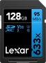 Lexar Professional 633x R95/W45 SDXC 128GB, UHS-I U1, Class 10