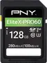 PNY EliteX-PRO 60 R280/W100 SDXC 128GB, UHS-II U3, Class 10