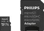 Philips R80/W30 microSDXC 64GB Kit, UHS-I U1, A1, Class 10