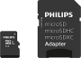 Philips microSDHC 8GB Kit, Class 10 (FM08MP45B/10)