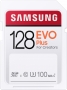 Samsung EVO Plus for Creators R100 SDXC 128GB, UHS-I U3, Class 10 (MB-SC128H/EU)