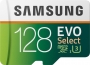 Samsung EVO Select R100/W60 microSDXC 128GB Kit, UHS-I U3, Class 10 (MB-ME128HA)