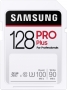 Samsung PRO Plus for Professionals R100/W90 SDXC 128GB, UHS-I U3, Class 10 (MB-SD128H/EU)