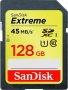 SanDisk Extreme HD Video R45/W45 SDXC 128GB, UHS-I, Class 10 (SDSDX-128G-X46)