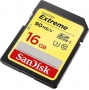 SanDisk Extreme HD Video R90/W40 SDHC 16GB, UHS-I U3, Class 10 (SDSDXNE-016G-GNCIN)