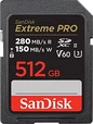 SanDisk Extreme PRO R280/W150 SDXC 512GB, UHS-II U3, Class 10