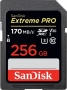 SanDisk Extreme PRO R170/W90 SDXC 256GB, UHS-I U3, Class 10