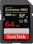 SanDisk Extreme PRO R300/W260 SDXC 64GB, UHS-II U3, Class 10 (SDSDXPK-064G-GN4IN)
