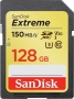 SanDisk Extreme R150/W70 SDXC 128GB, UHS-I U3, Class 10 (SDSDXV5-128G-GNCIN)
