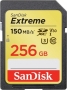 SanDisk Extreme R150/W70 SDXC 256GB, UHS-I U3, Class 10 (SDSDXV5-256G-GNCIN)