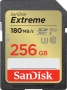 SanDisk Extreme R180/W130 SDXC 256GB, UHS-I U3, Class 10