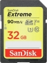 SanDisk Extreme R90/W40 SDHC 32GB, UHS-I U3, Class 10, 2er-Pack (SDSDXVE-032G-GNCI2)