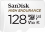 SanDisk High Endurance R100/W40 microSDXC 128GB Kit, UHS-I U3, Class 10 (SDSQQNR-128G-GN6IA)