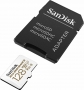 SanDisk Max Endurance R100/W40 microSDXC 128GB Kit, UHS-I U3, Class 10 (SDSQQVR-128G)