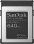 SanDisk PRO-CINEMA R1700/W1500 CFexpress Type B 640GB