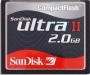 SanDisk Ultra II CompactFlash Card 2GB (SDCFH-2048)
