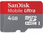 SanDisk Ultra R30 microSDHC 4GB, Class 6 (SDSDQY-004G-U46A)