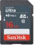 SanDisk Ultra R48 SDHC 16GB, UHS-I, Class 10 (SDSDUNB-016G-GN3IN)