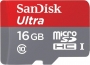 SanDisk Ultra R80 microSDHC 16GB Kit, UHS-I, Class 10 (SDSQUNC-016G)