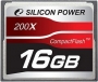 Silicon Power 200x R30 CompactFlash Card 16GB (SP016GBCFC200V10)