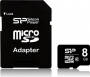 Silicon Power Elite R85 microSDHC 8GB Kit, UHS-I, Class 10 (SP008GBSTHBU1V10SP)