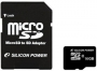 Silicon Power microSDHC 16GB Kit, Class 10 (SP016GBSTH010V10-SP)
