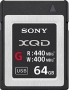 Sony G-Series R440/W400 XQD Card 64GB (QD-G64E)