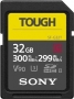 Sony SF-G Tough Series R300/W299 SDHC 32GB, UHS-II U3, Class 10 (SF32TG / SF32GT / SF-G32T)