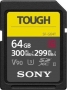 Sony SF-G Tough Series R300/W299 SDXC 64GB, UHS-II U3, Class 10 (SF64TG / SF64GT / SF-G64T)