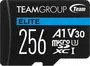 TeamGroup ELITE R90/W45 microSDXC 256GB Kit, UHS-I U3, A1, Class 10