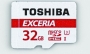 Toshiba Exceria M302-EA R90 microSDHC 32GB Kit, UHS-I U3, Class 10 (THN-M302R0320EA)