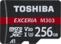 Toshiba Exceria M303 R98/W65 microSDXC 256GB Kit, UHS-I U3, A1, Class 10 (THN-M303R2560E2)