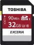 Toshiba Exceria N302 R90 SDHC 32GB, UHS-I U3, Class 10 (THN-N302R0320E4)