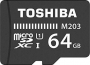 Toshiba Standard M203/EA R100 microSDXC 64GB Kit, UHS-I U1, Class 10 (THN-M203K0640EA)