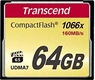 Transcend 1066x R160/W120 CompactFlash Card 64GB