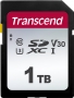 Transcend 300S R100/W85 SDXC 1TB, UHS-I U3, Class 10 (TS1TSDC300S)