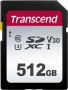 Transcend 300S R100/W85 SDXC 512GB, UHS-I U3, Class 10 (TS512GSDC300S)