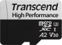 Transcend 330S R100/W60 microSDXC 64GB Kit, UHS-I U3, A2, Class 10 (TS64GUSD330S)