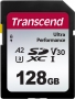 Transcend 340S R160/W90 SDXC 128GB, UHS-I U3, A2, Class 10 (TS128GSDC340S)