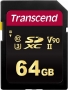 Transcend 700S R285/W180 SDXC 64GB, UHS-II U3, Class 10 (TS64GSDC700S)