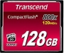 Transcend 800x R120/W60 CompactFlash Card 128GB (TS128GCF800)