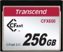 Transcend CFX650 R510/W370 CFast 2.0 CompactFlash Card 256GB (TS256GCFX650)